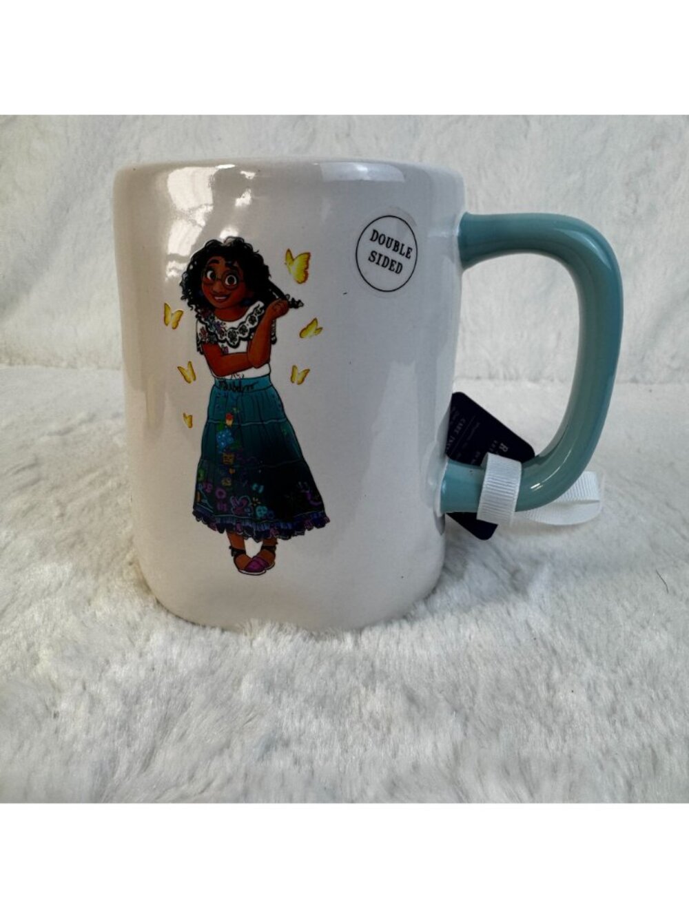 Disney Encanto Magic Awaits You Rae Dunn Artisan Ceramic Coffee Cup Tea Mug NWT - Picture 2 of 8